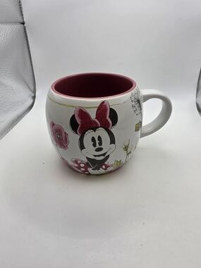 Disney Minnie Mouse Pink Ceramic Mug